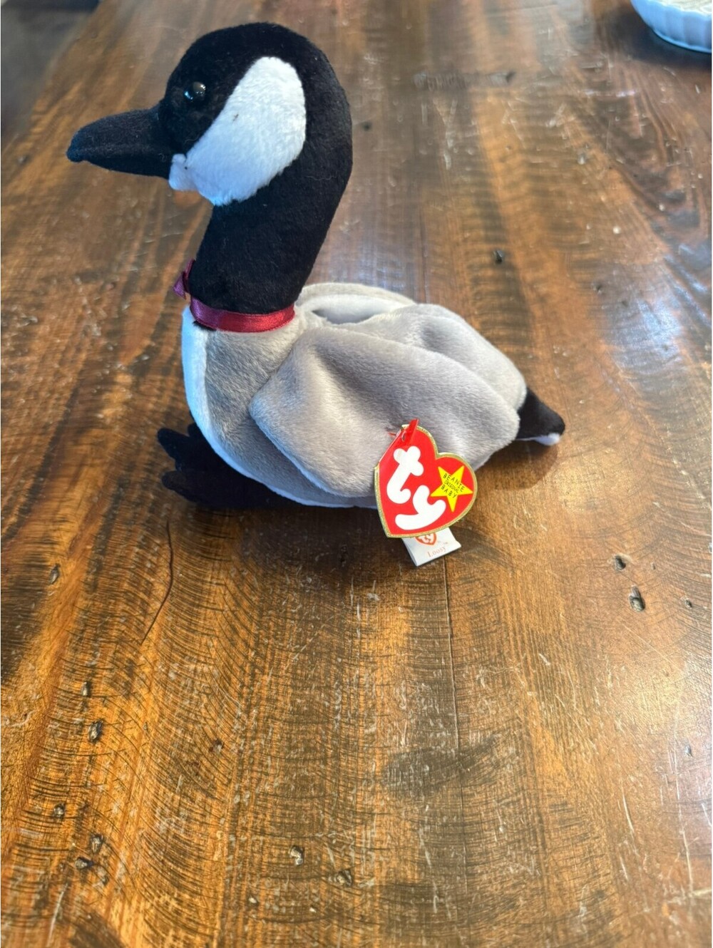 Ty Beanie Baby Loosy the Canadian Goose Plush Toy